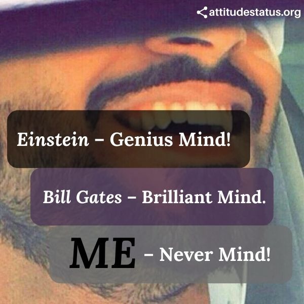 Einstein funny attitude quotes 