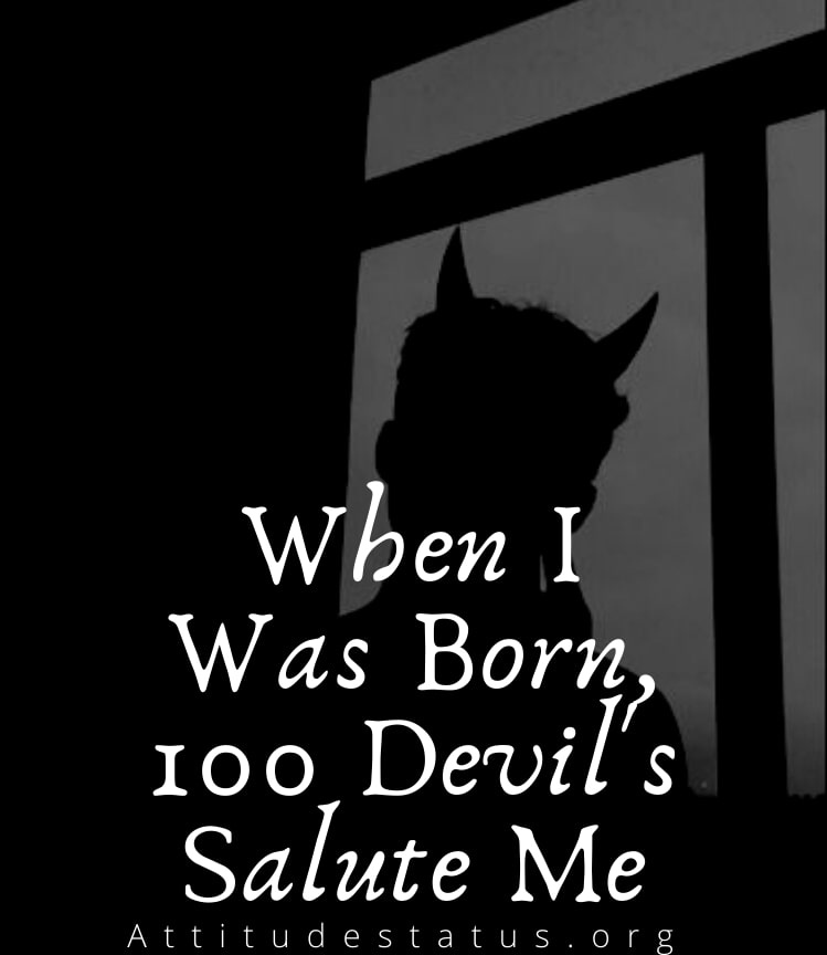 [69+] Bad Boy Attitude Status Quotes that Girls like 2022