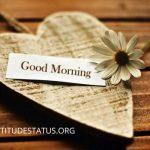 Good Morning Status for whatsapp